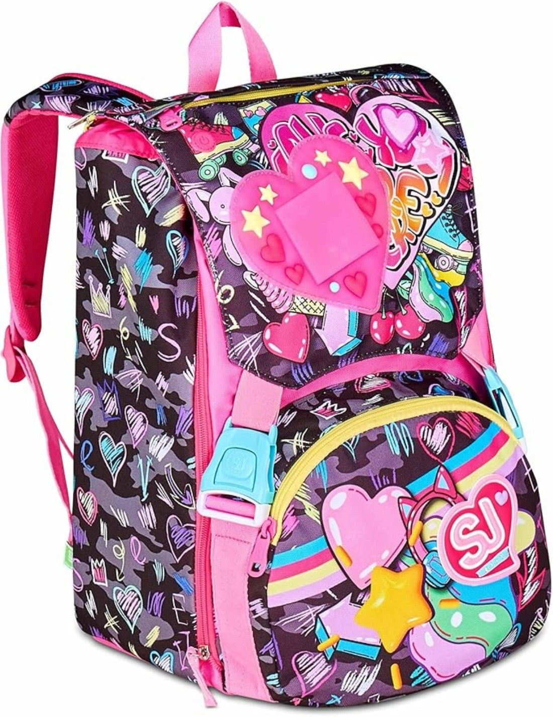 Zaino Sdoppiabile Seven Sj Gang Game Led Girl