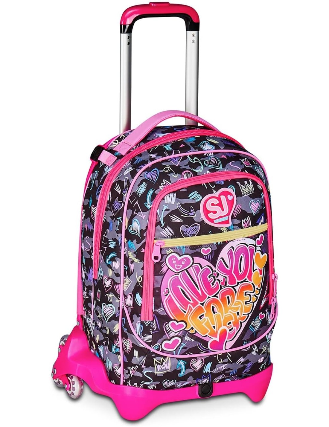 Zaino Trolley Seven Jack-3WD+ Sj Gang Game Led girl