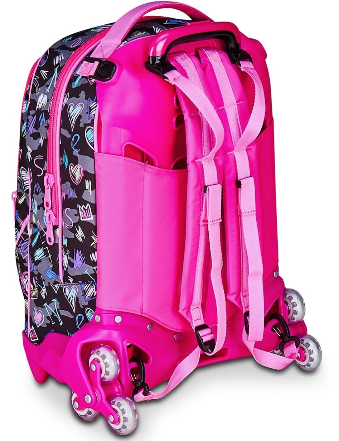 Zaino Trolley Seven Jack-3WD+ Sj Gang Game Led girl