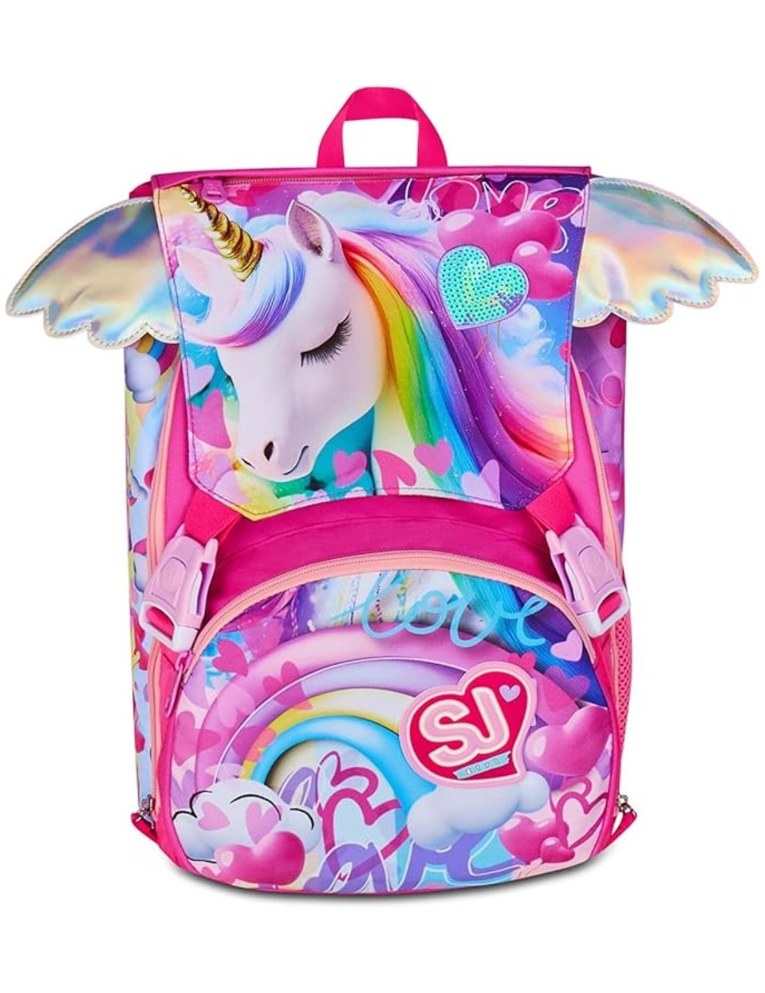 Zaino Sdoppiabile Seven Sj Gang Flyunicorn Girl