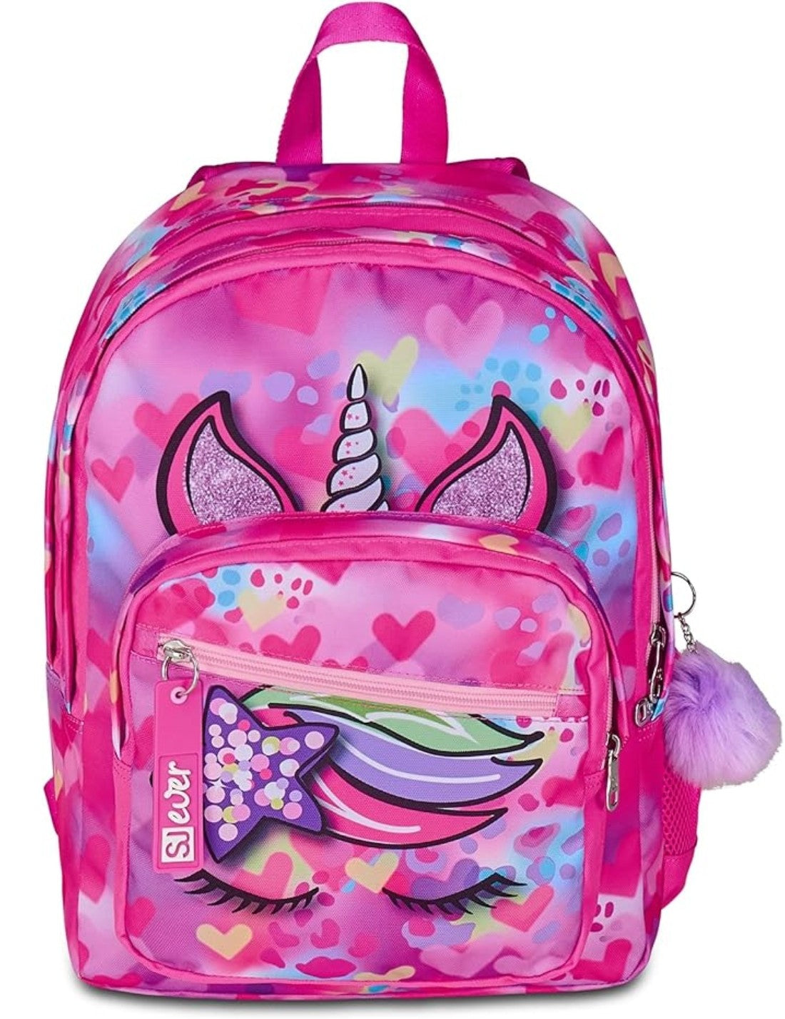 Zaino Seven Sj Gang Doppio Scomparto Unicornside Girl