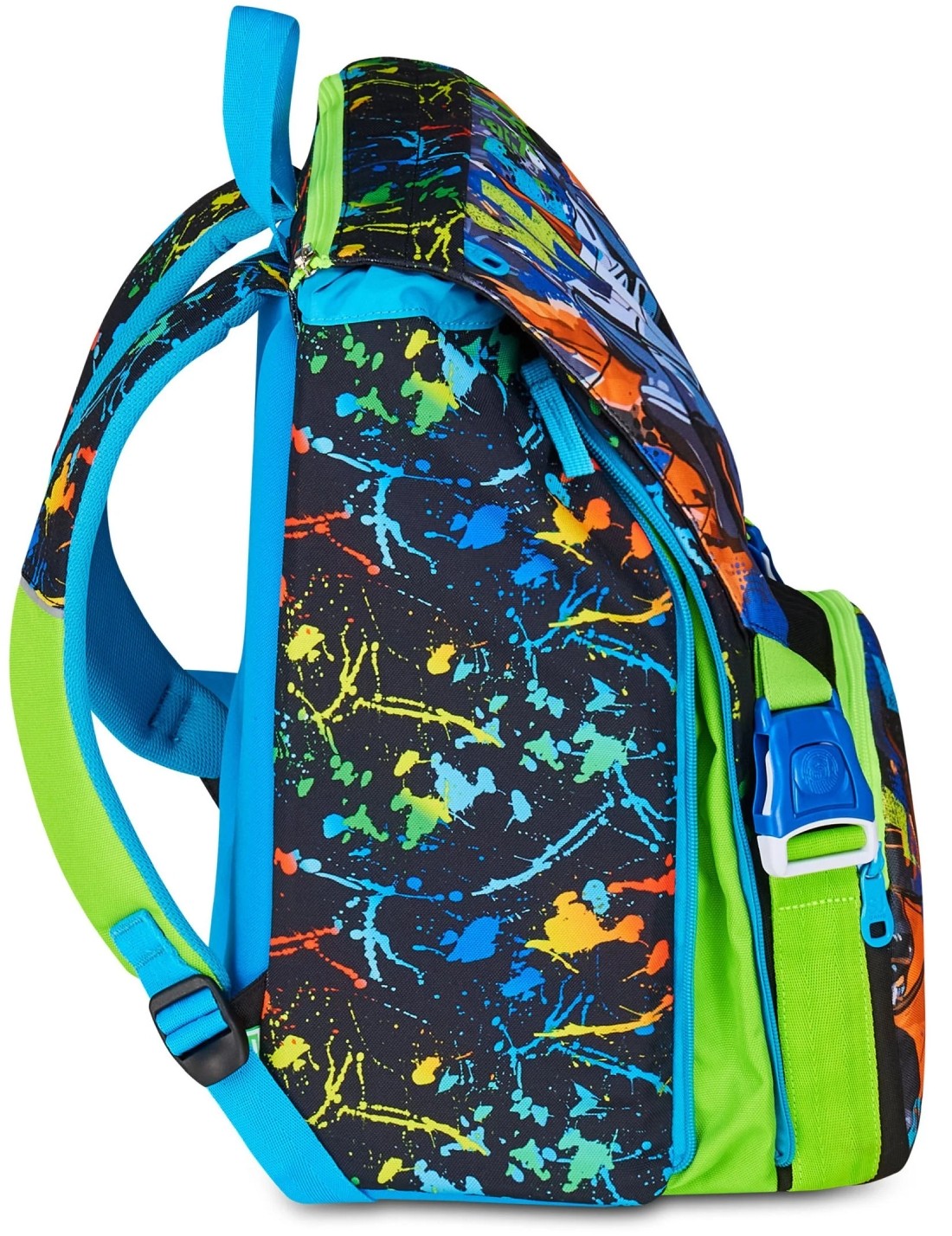 Zaino Scuola Estensibile Big SJ Gang Seven Led Look