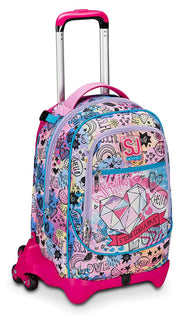 Zaino Trolley Seven Jack-3WD+ Sj Gang Colorjam Girl