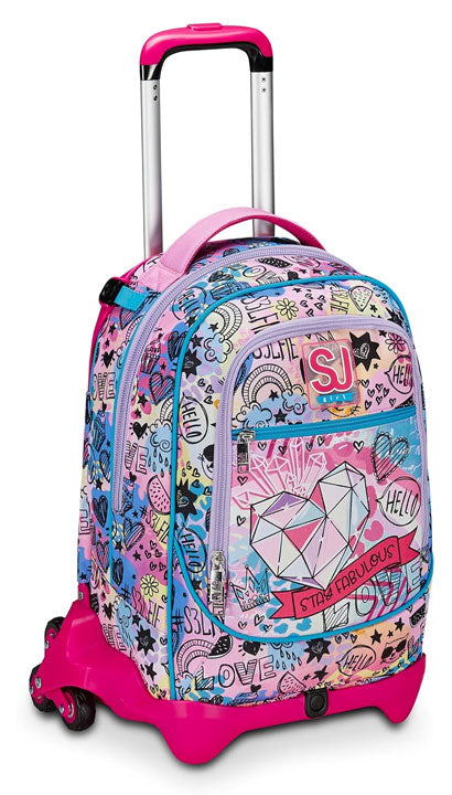 Zaino Trolley Seven Jack-3WD+ Sj Gang Colorjam Girl