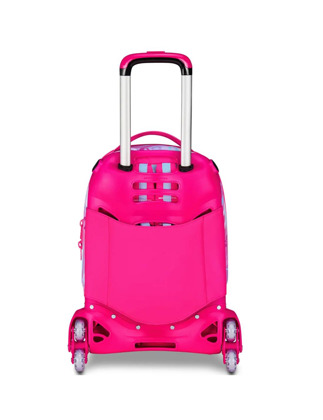 Trolley Scuola SJ Gang Jack 3WD+ Plushy Rabbit – Zaino Bambina Gatto 3 Ruote Con Manico Telescopico