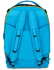 Trolley Scuola Sganciabile SJ Gang Jack-3WD+ Jam Gang Led Look Blu
