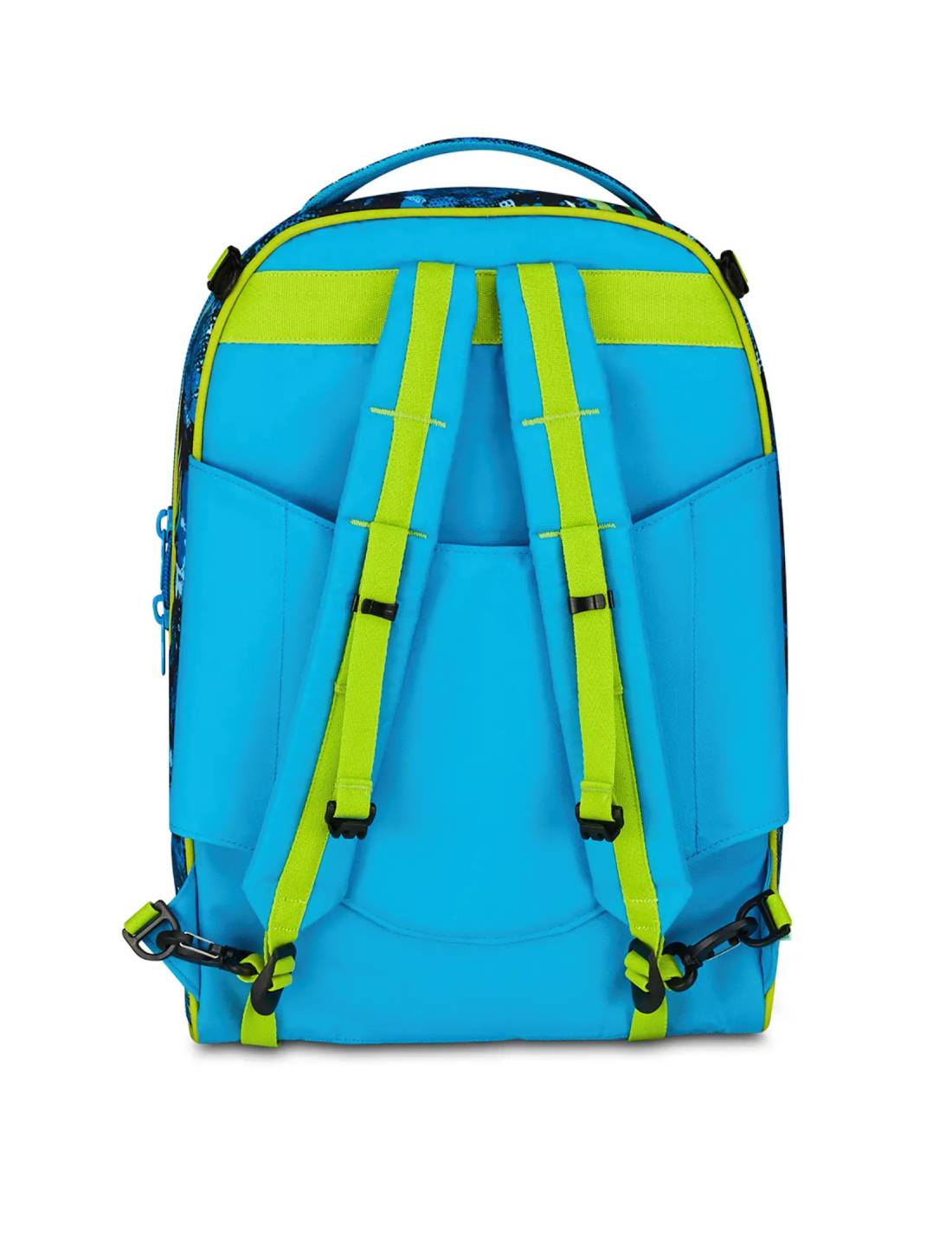 Trolley Scuola SJ Gang Jack 3WD+ Air Tiger – Zaino Bambino Tigre 3 Ruote Estensibile Con Manico Telescopico