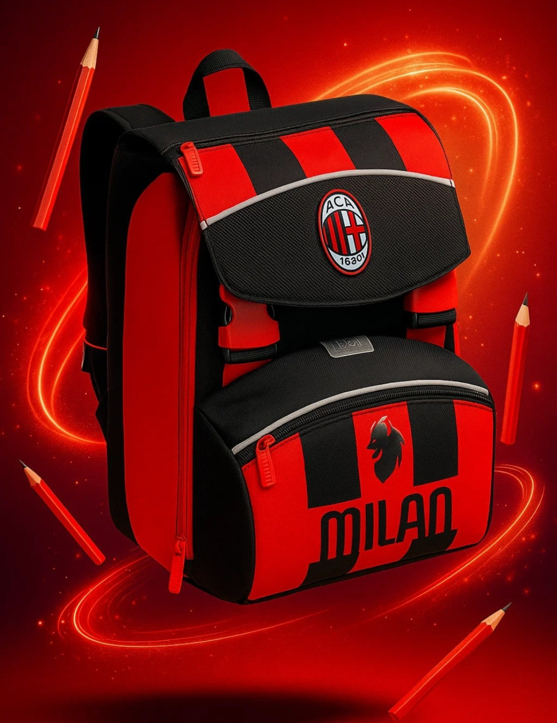 Zaino Seven Sdoppiabile Big Milan Kick And Score