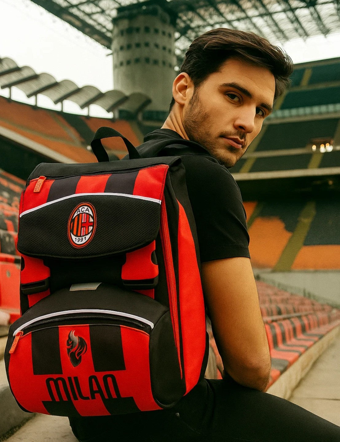 Zaino Seven Sdoppiabile Big Milan Kick And Score