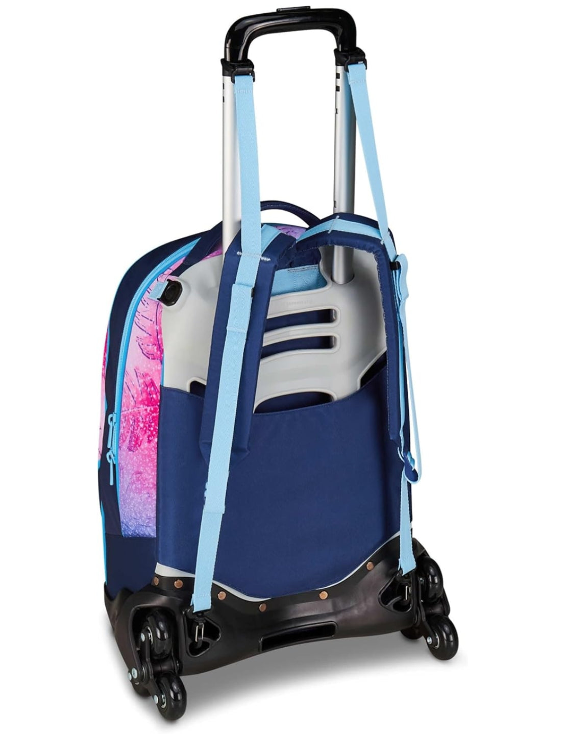 Zaino Trolley Staccabile 3 in 1 Seven Lilo And Stitch Cute And Fluffy