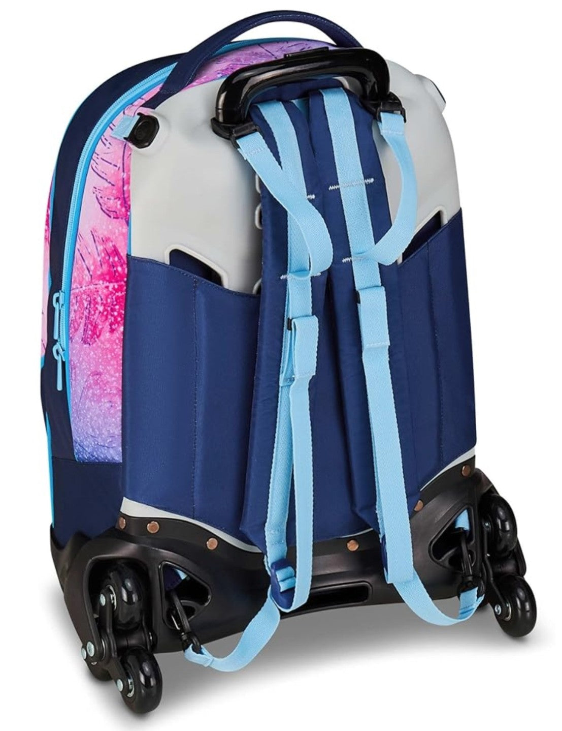 Zaino Trolley Staccabile 3 in 1 Seven Lilo And Stitch Cute And Fluffy
