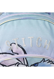 Zaino Scuola Organizzato Disney Stitch E Angel 42cm
