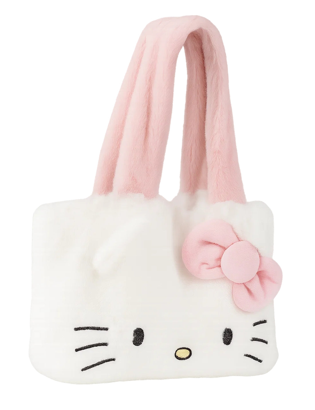 Borsa Shopping In Peluche Disney Hello Kitty