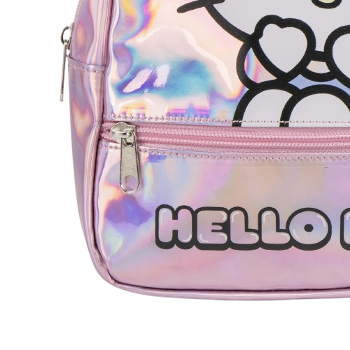 Mini Zaino Asilo Iridescente Hello Kitty