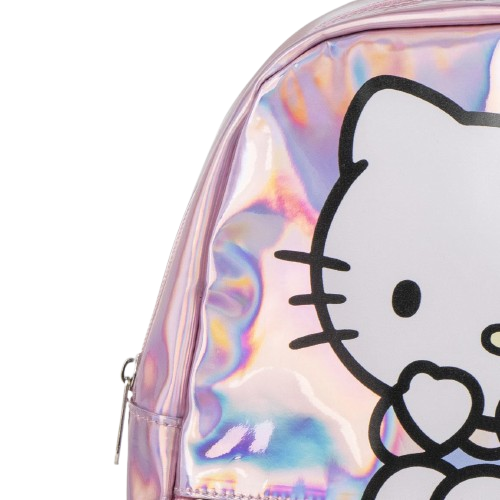 Mini Zaino Asilo Iridescente Hello Kitty