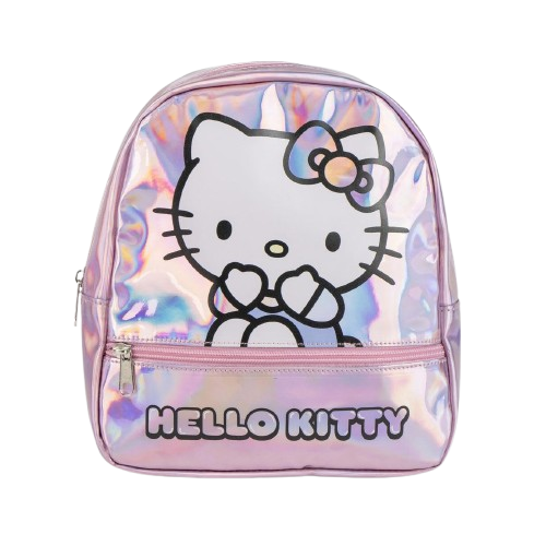 Mini Zaino Asilo Iridescente Hello Kitty