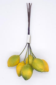 Addobbo Albero Di Natale Ramo Di Limoni Artificiale 15CM
