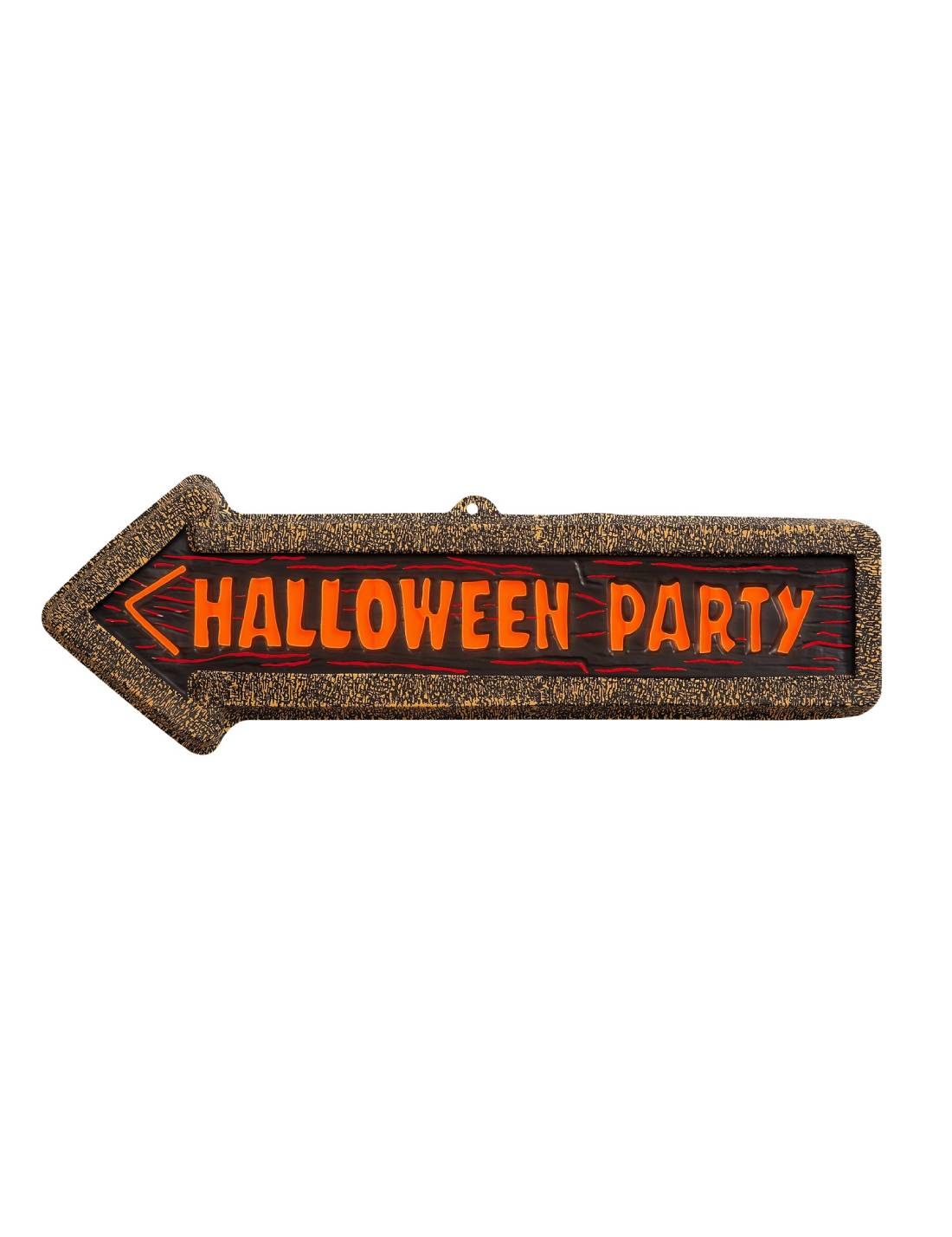 Decorazione Di Halloween Insegna "Halloween Party" Fluorescente