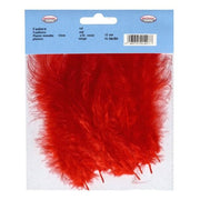 Piume Color Rosso Busta 10gr
