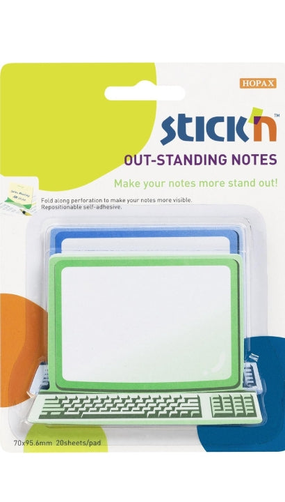 Post-it Computer Fogli Adesivi Removibili 40pz Standing
