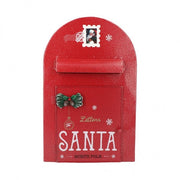 Cassetta Postale delle Lettere di Babbo Natale in Metallo 38 cm