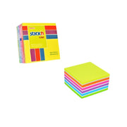 Bigliettini Adesivi 76x76mm 400 Fogli Neon Stick'N