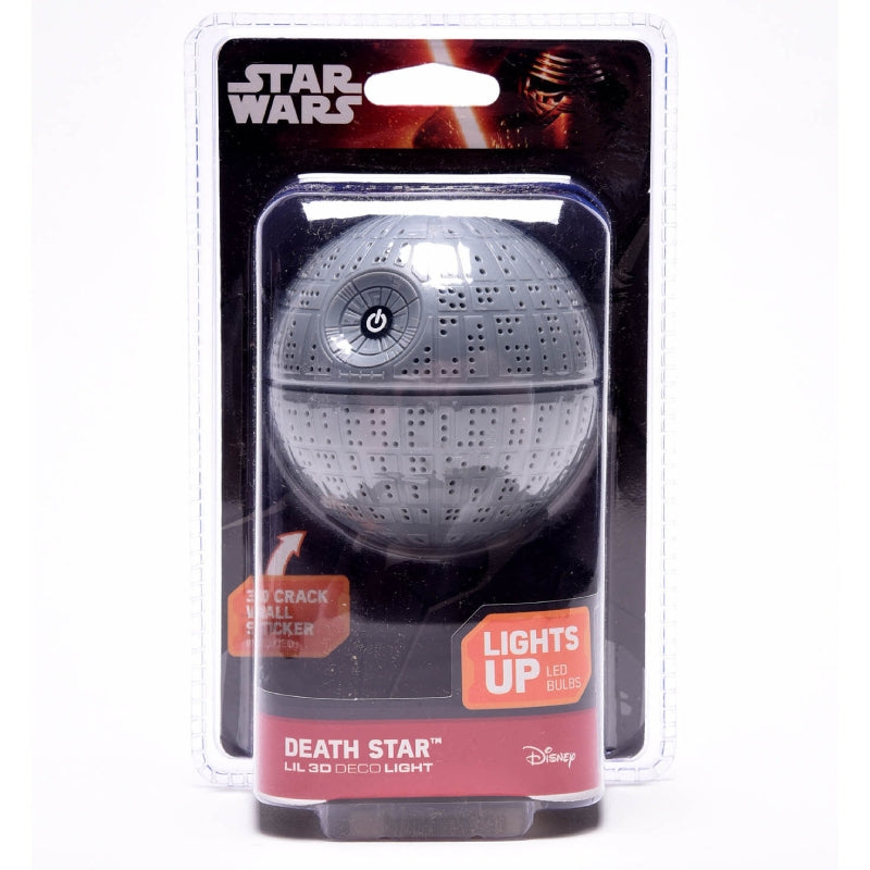 Lampada Led Luce Notturna Morte Nera Star Wars Da Muro