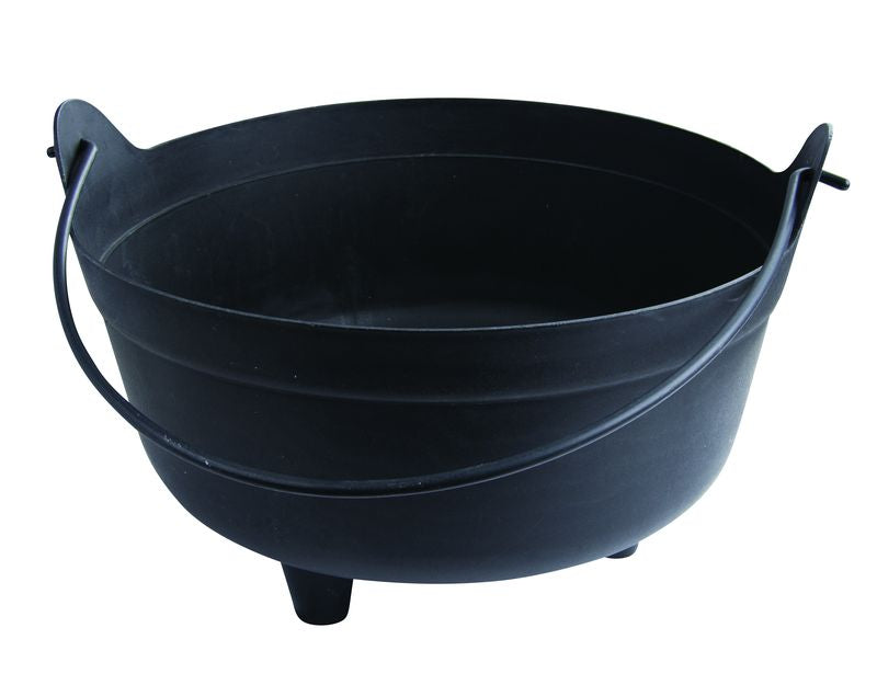 Calderone Da Strega In Plastica Ø34cm Ornamenti Halloween