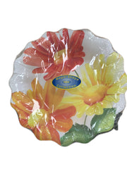 Piatti Di Carta Fondi Fiori 10pz.