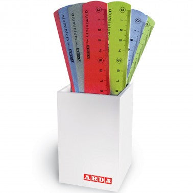 Riga In Metallo 20cm Colori Assortiti