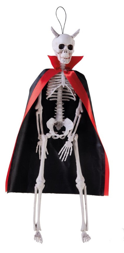 Scheletro Diabolico 40cm Ornamento Halloween