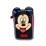 Astuccio Completo 3 Zip Topolino Mickey Mouse Disney