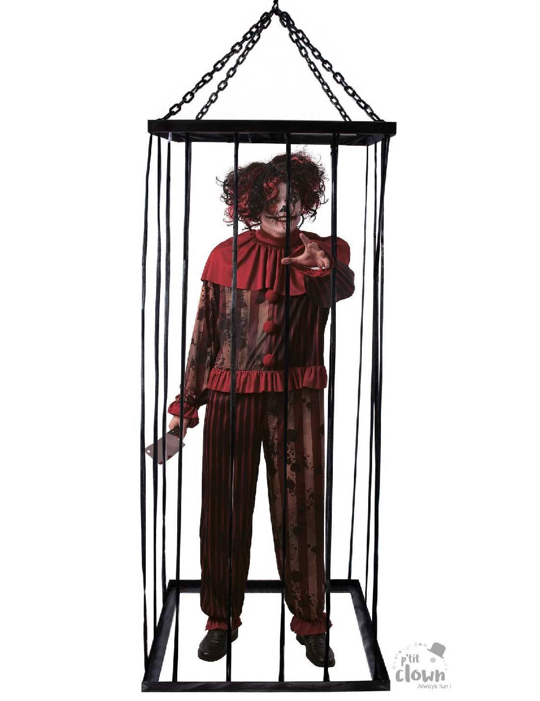 Decorazione Di Halloween Gabbia Sospesa 2m