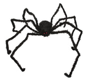 Ragno Gigante Marrone Peloso 130cm Ornamenti Halloween