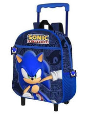 Mini Zaino Trolley Asilo Sonic