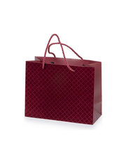 Busta Shopper Velvet Brigitte Rossa 12x9x36cm