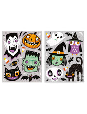 Adesivi Halloween Vetrofanie Personaggi Assortiti