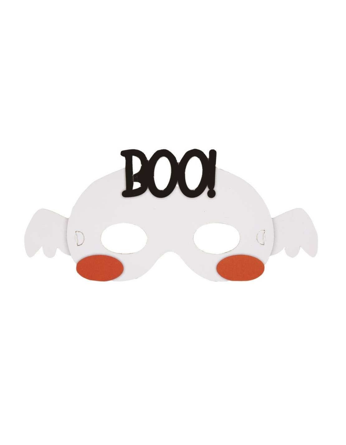 Set 4 Maschere In Carta Halloween Per Bambini