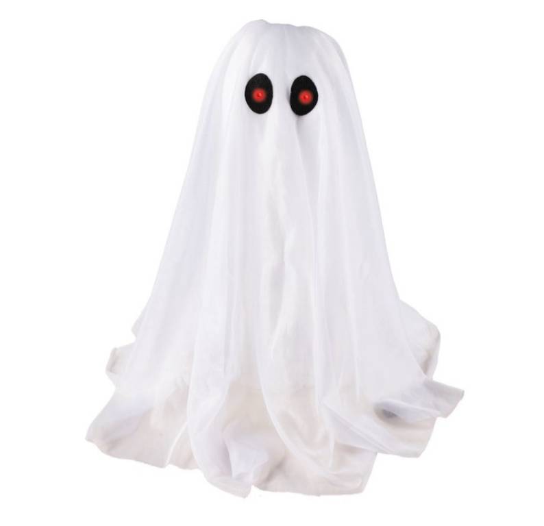 Fantasma Luminoso Con Suono E Movimento 32cm Ornamenti Halloween