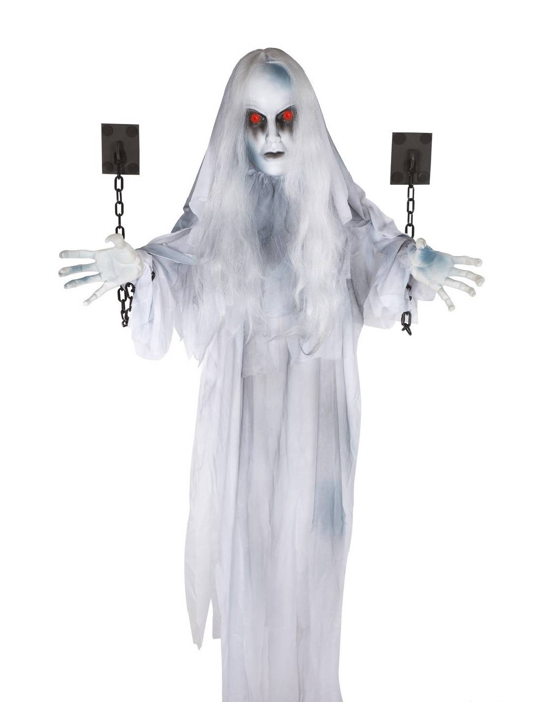 Decorazione Di Halloween Fantasma Sospeso Animato 130cm