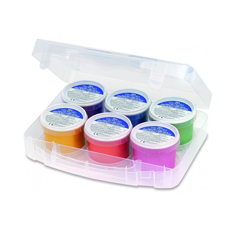 Set Primo Colori Perlati Per Dita 6pz