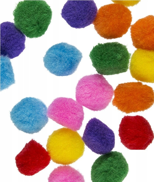 Confezione Pon-Pon Multicolor 20pz