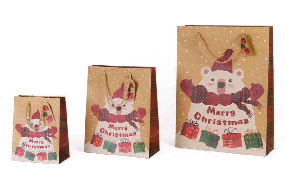 Busta Regalo Natale Orso
