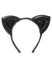 Orecchie Gatto In Similpelle Accessori Halloween E Carnevale
