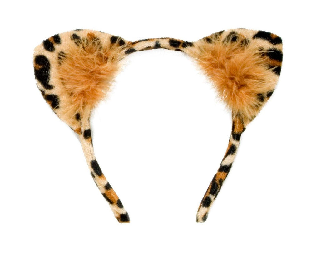 Frontino Orecchie Leopardo Accessori Halloween E Carnevale