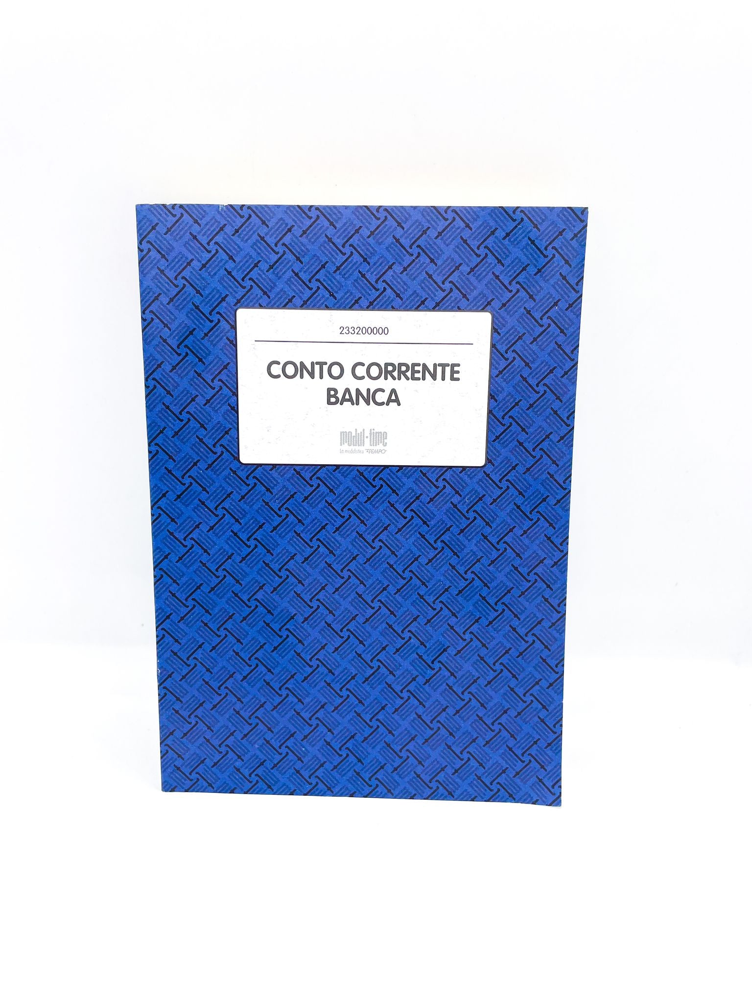 Libro Conto Corrente Banca 96 Pagine 17x12cm