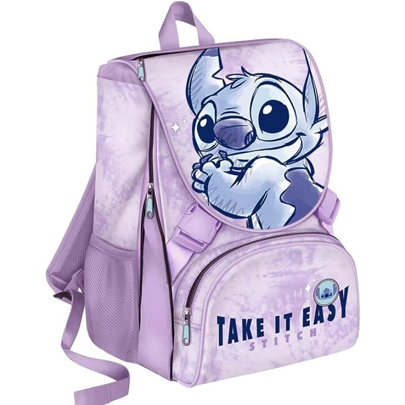 Zaino Estensibile Disney Stitch Lilla