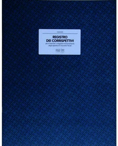 Registro Corrispettivi per Mancato o Irregolare Funzionamento della Cassa 31x24,5cm