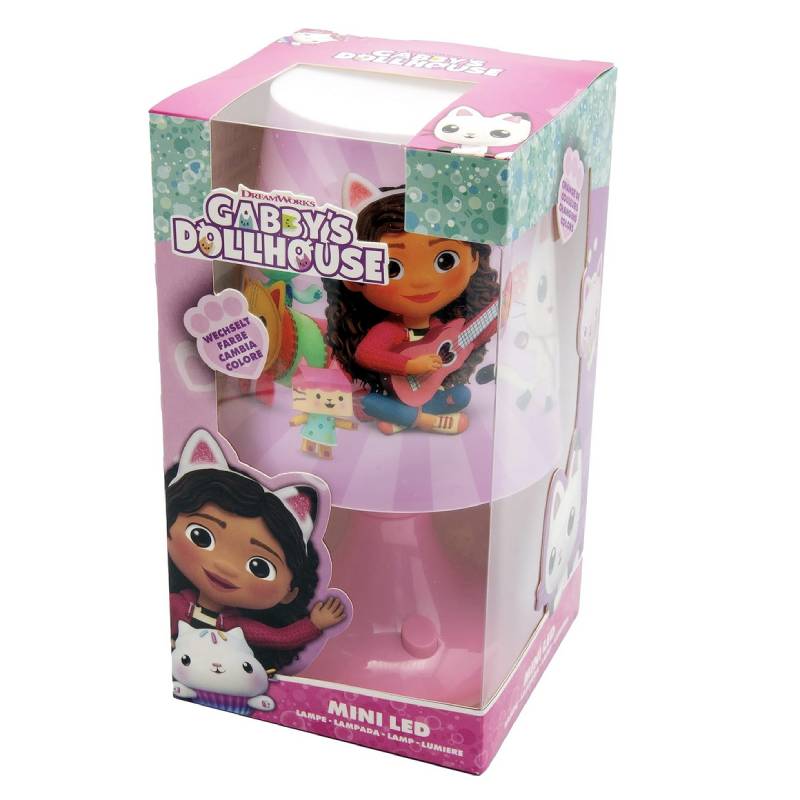 Gabby's Dollhouse - Mini Lampada A Led 7 x 18 cm