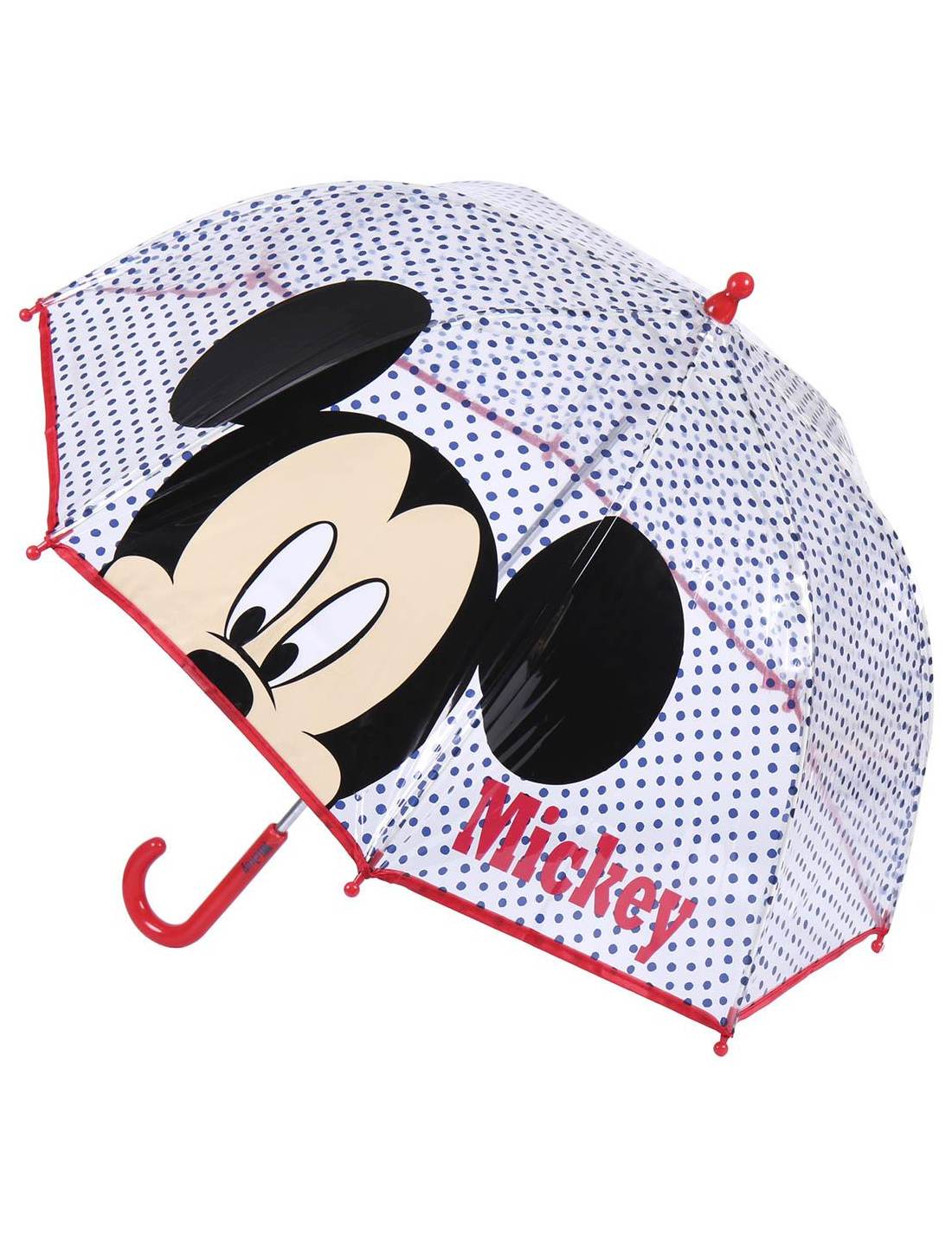 Ombrello Manuale A Pois Disney Topolino